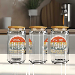 60th Birthday Glass Can Retro 1966 Weird Being The Same Age As Old People TS10 Print Your Wear