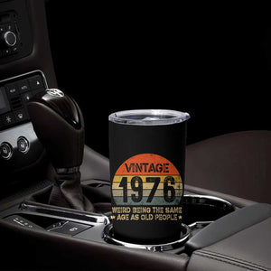 50th Birthday Tumbler Cup Retro 1976 Weird Being The Same Age As Old People TS10 Print Your Wear