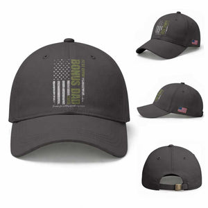 Best Effin Bonus Dad Ever Baseball Cap Vintage Step Dad American Flag TS10 Baseball Cap Universal Fit Dark Gray Print Your Wear