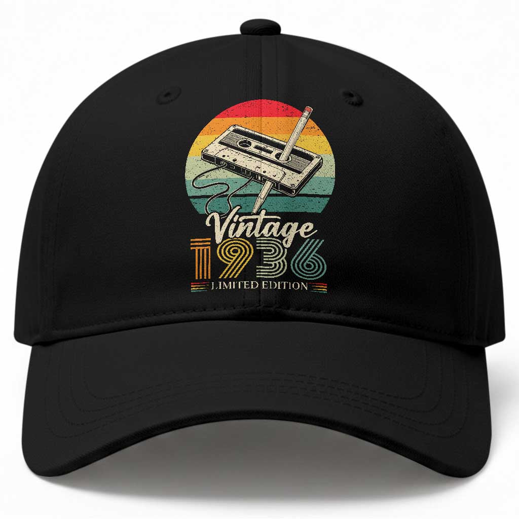 Vintage 1936 Baseball Cap 90th Birthday Turning 90 Year Old Gifts TS10 Print Your Wear