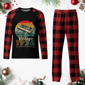 Vintage 1936 Plaid Pajama Set 90th Birthday Turning 90 Year Old Gifts TS10 Buffalo Plaid Print Your Wear