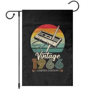 Vintage 1966 Garden Flag 60th Birthday Turning 60 Year Old Gifts TS10 Black Print Your Wear