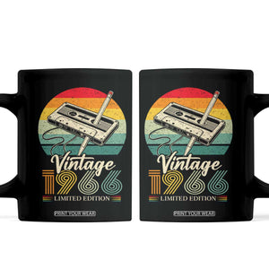 Vintage 1966 Coffee Mug 60th Birthday Turning 60 Year Old Gifts TS10 Black Print Your Wear