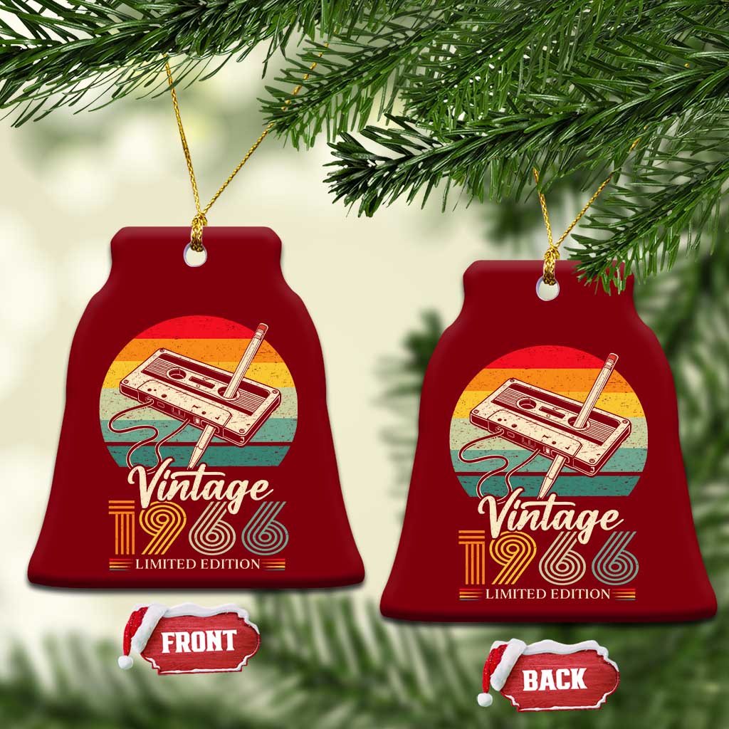 Vintage 1966 Ceramic Ornament 60th Birthday Turning 60 Year Old Gifts TS10 Print Your Wear