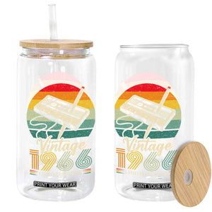 Vintage 1966 Glass Can 60th Birthday Turning 60 Year Old Gifts TS10 Print Your Wear