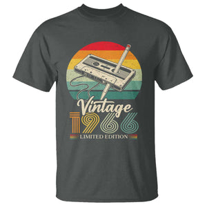 Vintage 1966 T Shirt 60th Birthday Turning 60 Year Old Gifts TS10 Dark Heather Print Your Wear