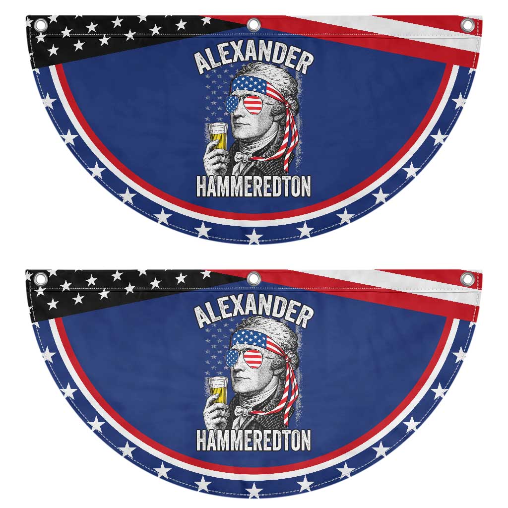 Funny Hamilton Drinking Patriotic Fan Flag Alexander Hammeredton 4th of July Beer Merica Flag TS10 2pcs pack Classic Navy Print Your Wear