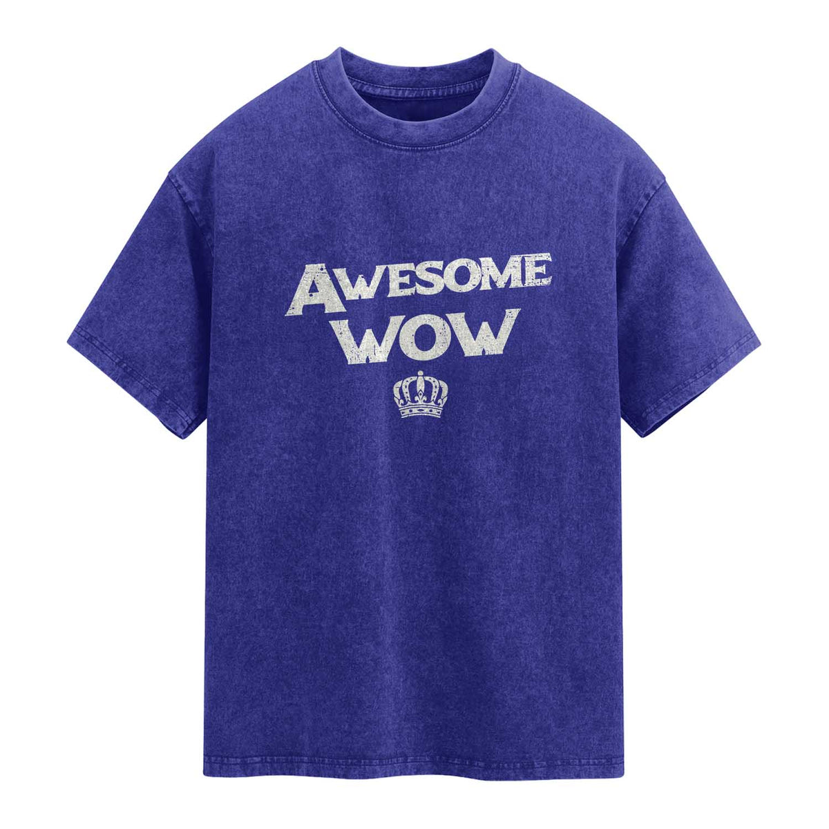 Awesome Wow Washed Cotton T-Shirt Alexander Hamilton Lover
