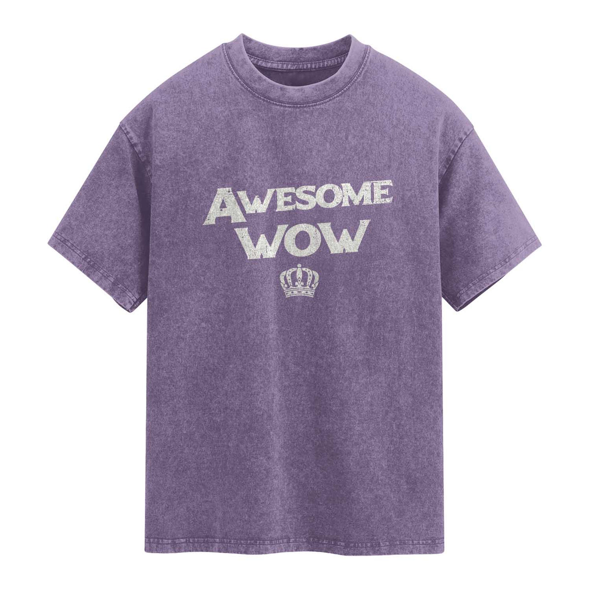 Awesome Wow Washed Cotton T-Shirt Alexander Hamilton Lover