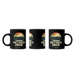 Retired 2026 Coffee Mug Vintage Retro Retirement Not My Problem Anymore TS10 Print Your Wear