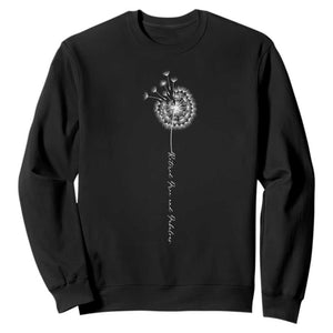 Retirement Gifts For Her Sweatshirt Retired Free And Fabulous Dandelion TS10 Black Print Your Wear