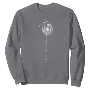 Retirement Gifts For Her Sweatshirt Retired Free And Fabulous Dandelion TS10 Charcoal Print Your Wear