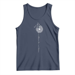 Retirement Gifts For Her Tank Top Retired Free And Fabulous Dandelion TS10 Navy Print Your Wear