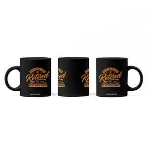 Official Retired 2026 Coffee Mug Not My Problem Anymore Retro Vintage Retiring TS10 Print Your Wear