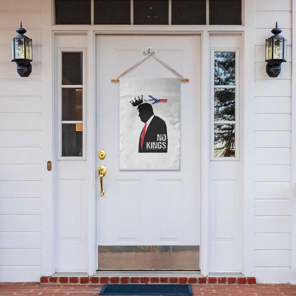 No Kings Garden Flag Funny Resist Meme TS10 Print Your Wear