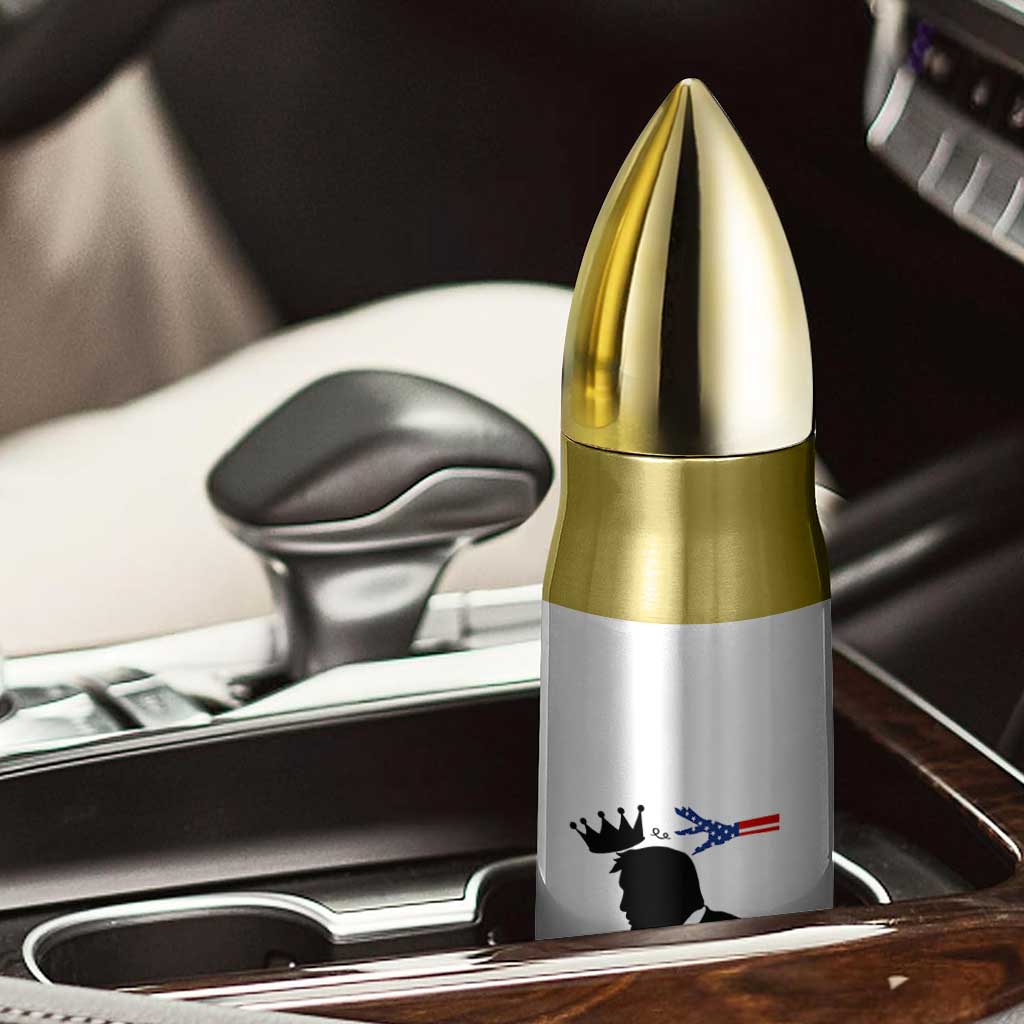No Kings Bullet Tumbler Funny Resist Meme TS10 Print Your Wear