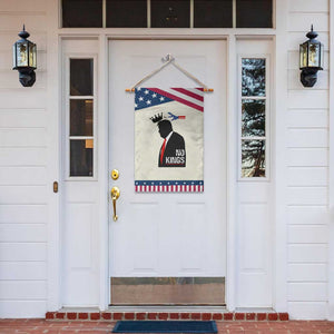 No Kings Garden Flag Funny Resist Meme TS10 Print Your Wear