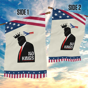 No Kings Garden Flag Funny Resist Meme TS10 Print Your Wear