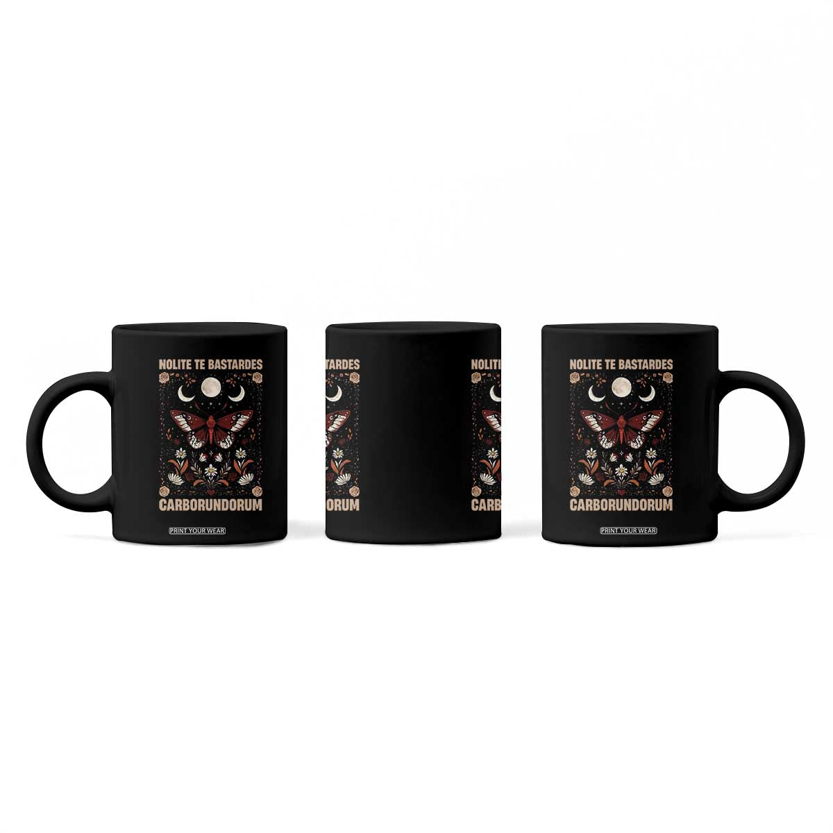 Subtle Feminist Coffee Mug Women's Rights Dont Let The Bastards Grind You Down TS10 Print Your Wear