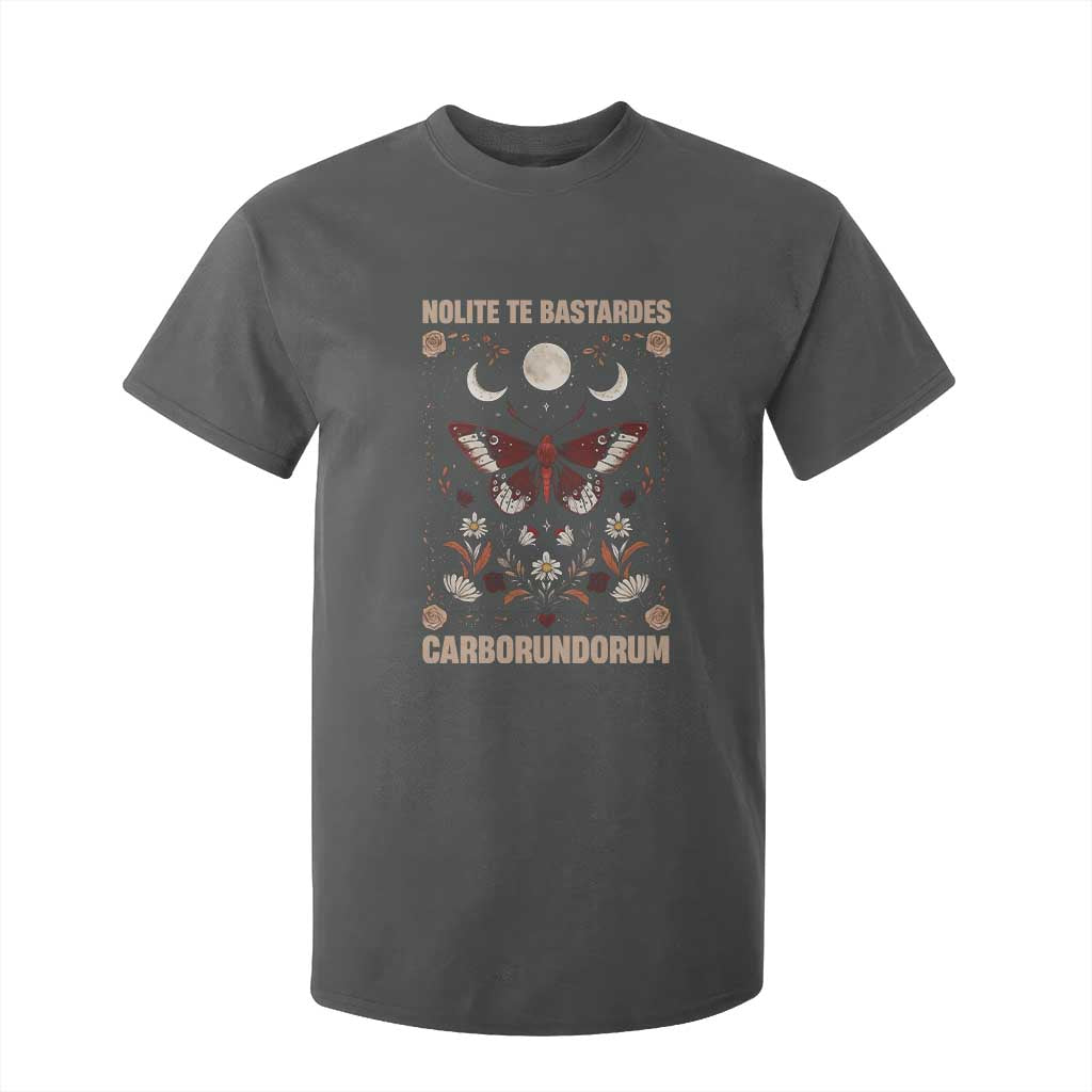 Subtle Feminist T Shirt For Kid Women's Rights Dont Let The Bastards Grind You Down TS10 Dark Heather Print Your Wear