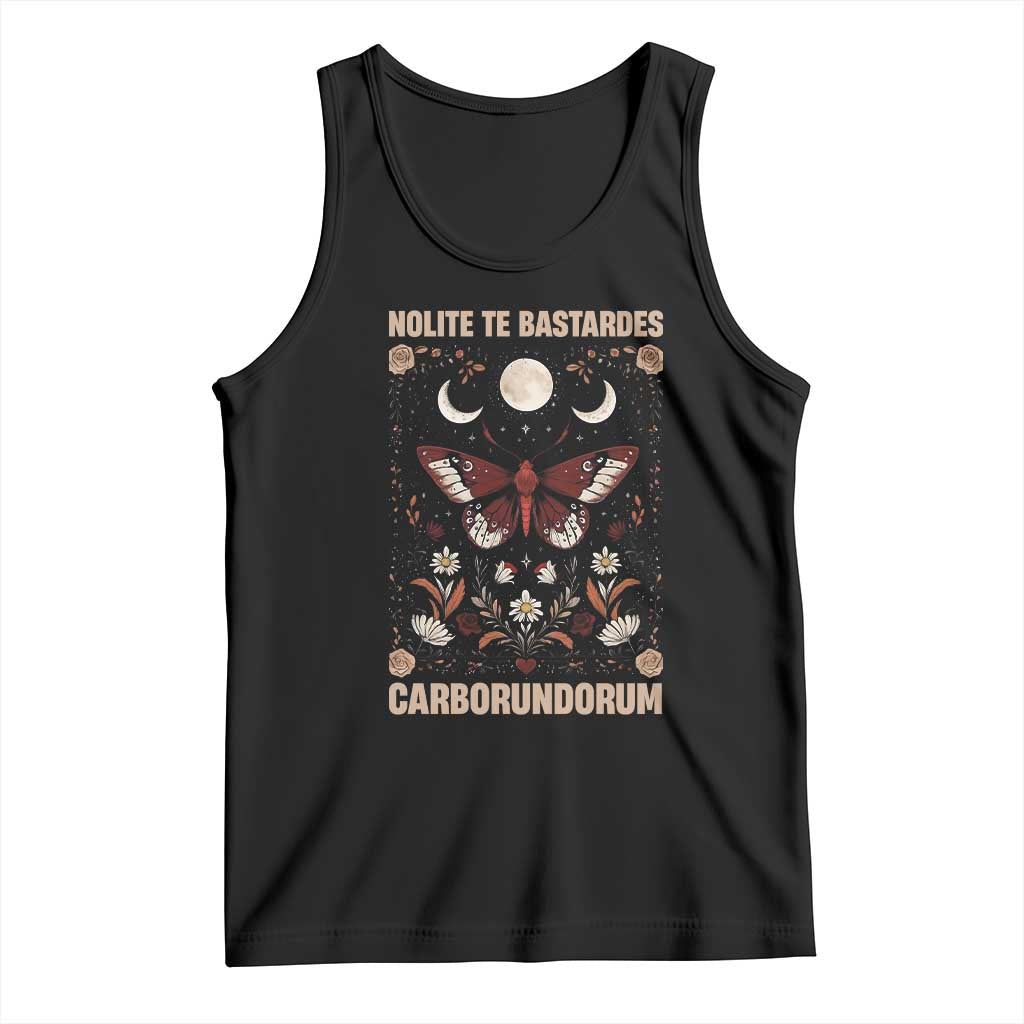 Subtle Feminist Tank Top Women's Rights Dont Let The Bastards Grind You Down TS10 Black Print Your Wear