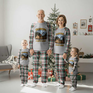 Yellowstone National Park Do Not Pet The Fluffy Cows Bison Plaid Pajama Set TS10 Christmas Plaid Print Your Wear
