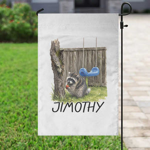 Jimothy Raccoon Garden Flag Cute Seattle Trash Panda Viral Meme TS10 Print Your Wear