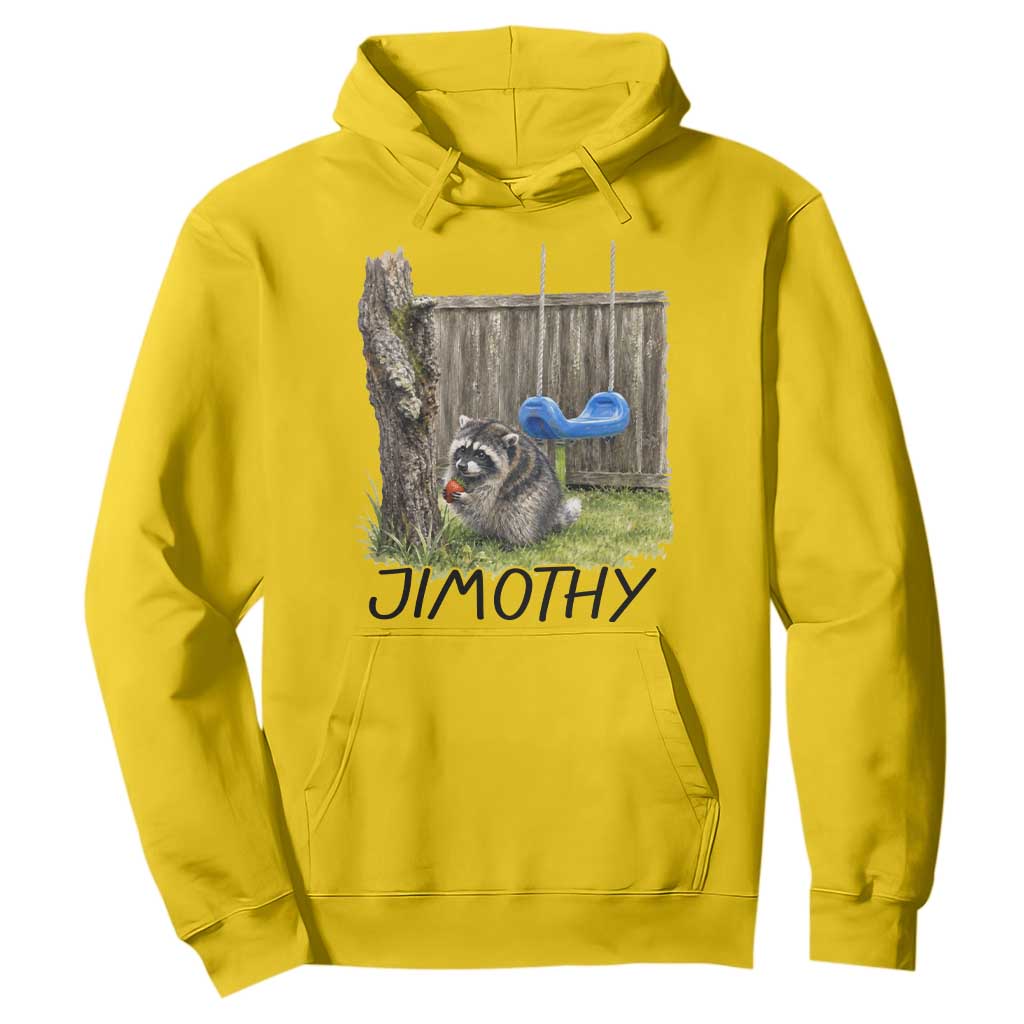 Jimothy Raccoon Hoodie Cute Seattle Trash Panda Viral Meme TS10 Daisy Print Your Wear