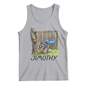 Jimothy Raccoon Tank Top Cute Seattle Trash Panda Viral Meme TS10 Athletic Heather Print Your Wear