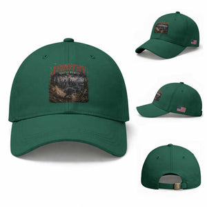 Vintage Jimothy Seattle Wildlife Raccoon Meme Baseball Cap TS10 Baseball Cap Universal Fit Irish Green Print Your Wear