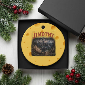Vintage Jimothy Seattle Wildlife Raccoon Meme Ceramic Ornament TS10 1pc Yellow Cheese Print Your Wear
