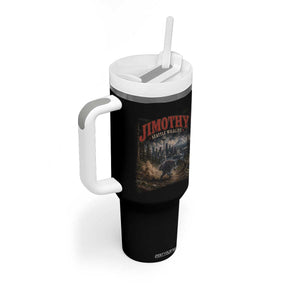 Vintage Jimothy Seattle Wildlife Raccoon Meme Tumbler With Handle TS10 Print Your Wear