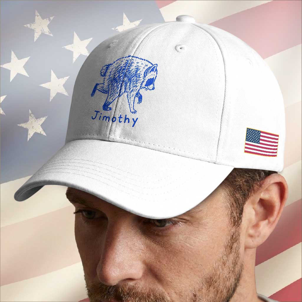 Jimothy Viral Raccoon Baseball Cap Funny Trash Panda Wildlife TS10 Print Your Wear