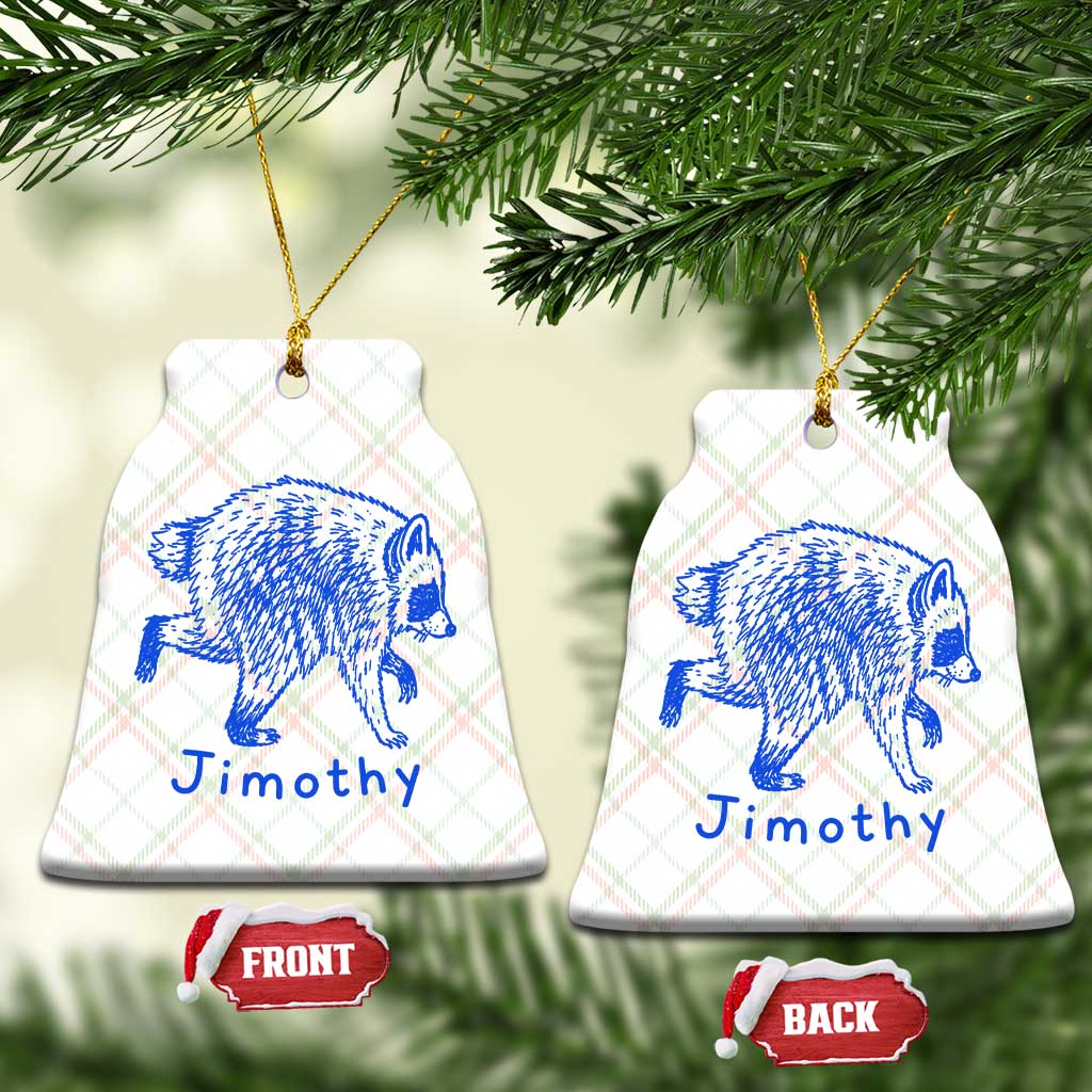 Jimothy Viral Raccoon Ceramic Ornament Funny Trash Panda Wildlife TS10 Print Your Wear