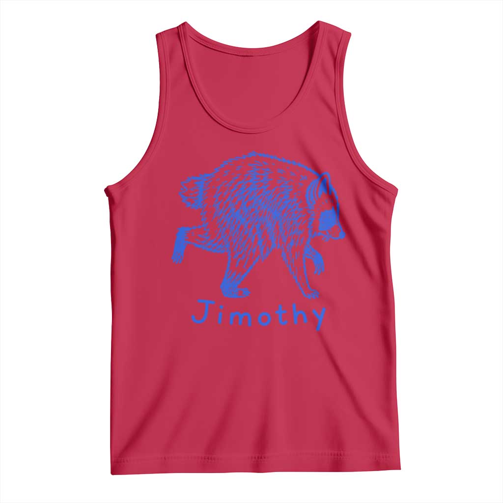 Jimothy Viral Raccoon Tank Top Funny Trash Panda Wildlife TS10 Red Print Your Wear