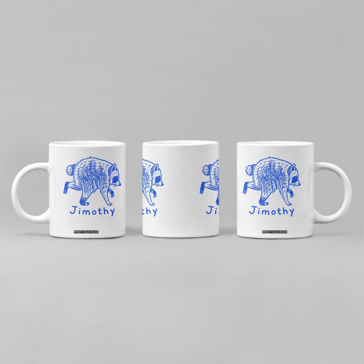 Jimothy Viral Raccoon Coffee Mug Funny Trash Panda Wildlife TS10 Print Your Wear