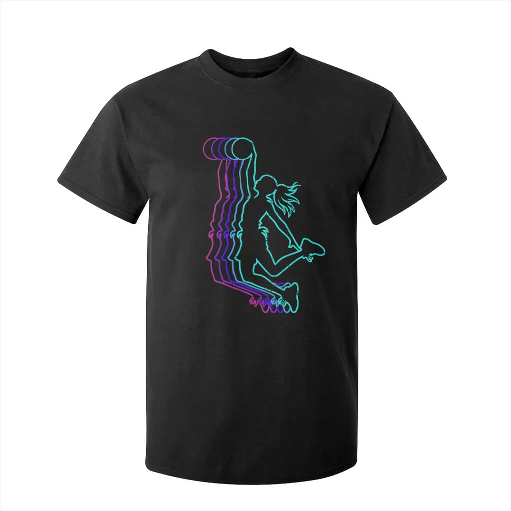 Basketball Girl T Shirt For Kid Player Slam Dunk Teens Girls TS10 Black Print Your Wear