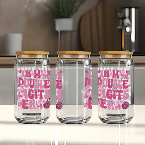 10 Years Old Birthday Girl Glass Can In My Double Digits Era TS10 Print Your Wear