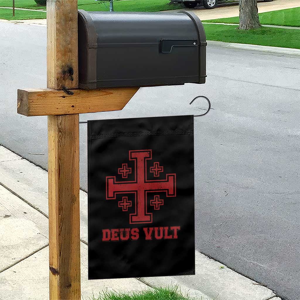 Catholic Knight Templar Crusader Cross Garden Flag TS10 Print Your Wear