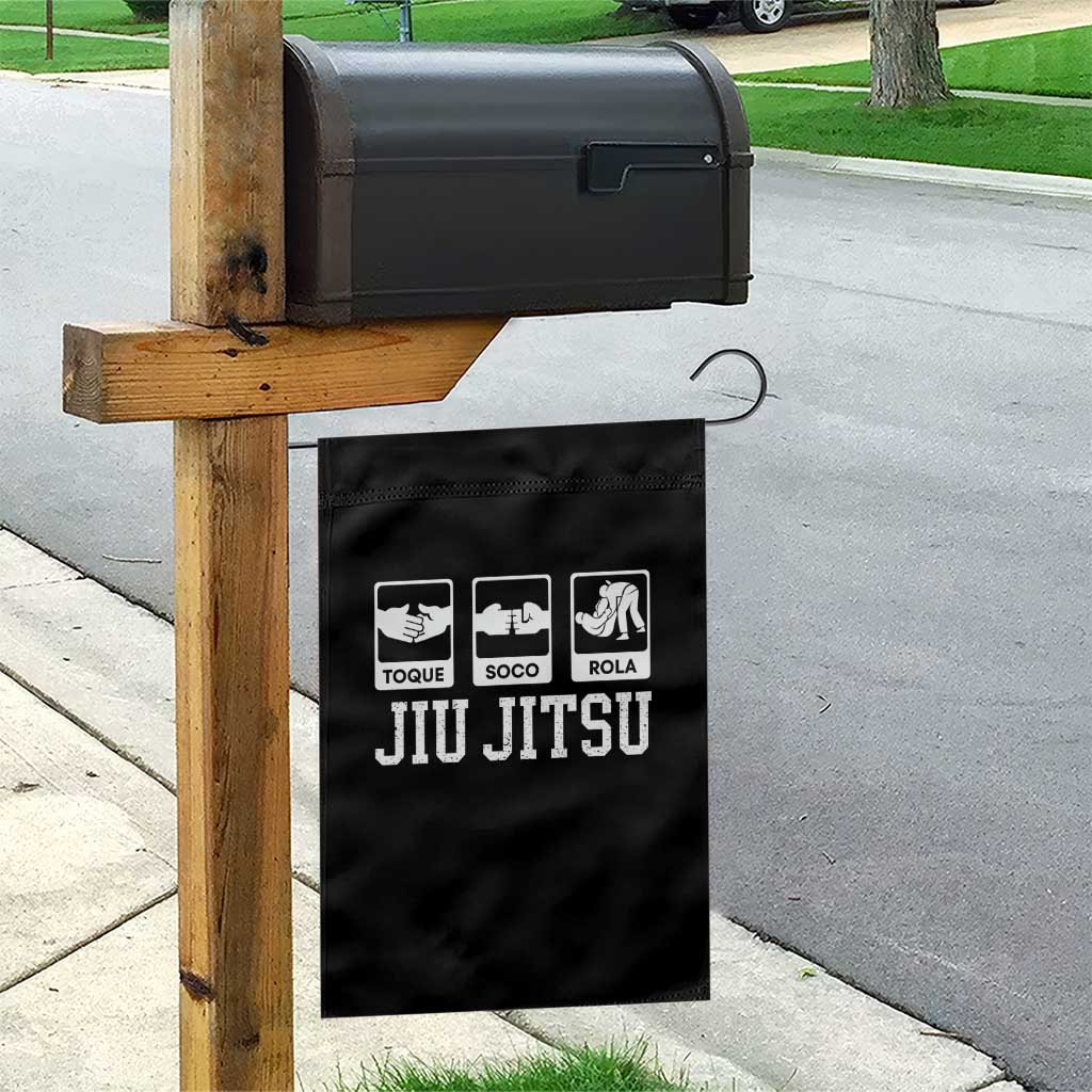 Funny BJJ Garden Flag Toque Soco Rola Brazilian Jiu Jitsu TS10 Print Your Wear