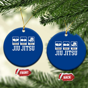 Funny BJJ Ceramic Ornament Toque Soco Rola Brazilian Jiu Jitsu TS10 1pc Blue Print Your Wear