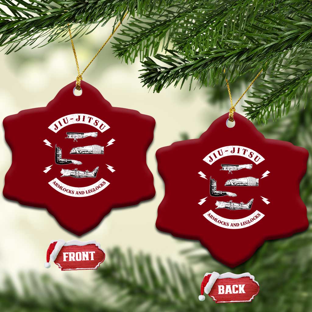 Vintage Jiu Jitsu Ceramic Ornament Armlocks and Leglocks BJJ Grappling Fans TS10 Print Your Wear