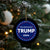 Trump 2024 Christmas Ornament Take American Back Trump Supporter Xmas Gift TS10 Print Your Wear