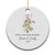 Personalised First Xmas Married Christmas Ornament Custom Name 2024 Keepsake Wedding Gifts for Couple TS10 Print Your Wear