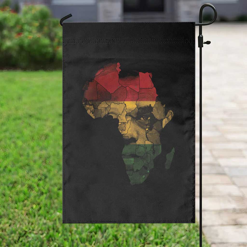 Black History Month Garden Flag Pan African Africa Map Black Pride TS10 Print Your Wear