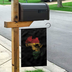 Black History Month Garden Flag Pan African Africa Map Black Pride TS10 Print Your Wear