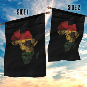 Black History Month Garden Flag Pan African Africa Map Black Pride TS10 Print Your Wear