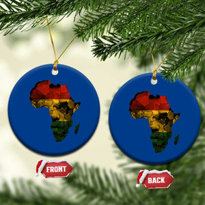 Black History Month Ceramic Ornament Pan African Africa Map Black Pride TS10 1pc Blue Print Your Wear