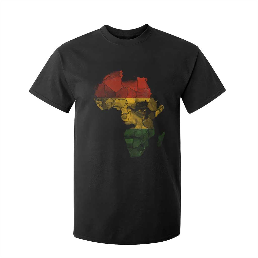 Black History Month T Shirt For Kid Pan African Africa Map Black Pride TS10 Black Print Your Wear