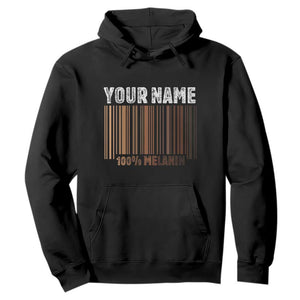 Personalized Gifts Black Pride Hoodie Custom Name Melanin BLM African History Gift TS10 Black Print Your Wear